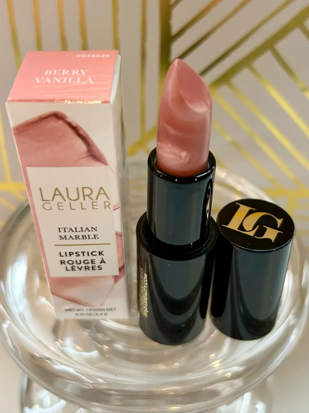 ✨ Laura Geller Italian Marble Lipstick | Berry Vanilla | Full Size | New ✨